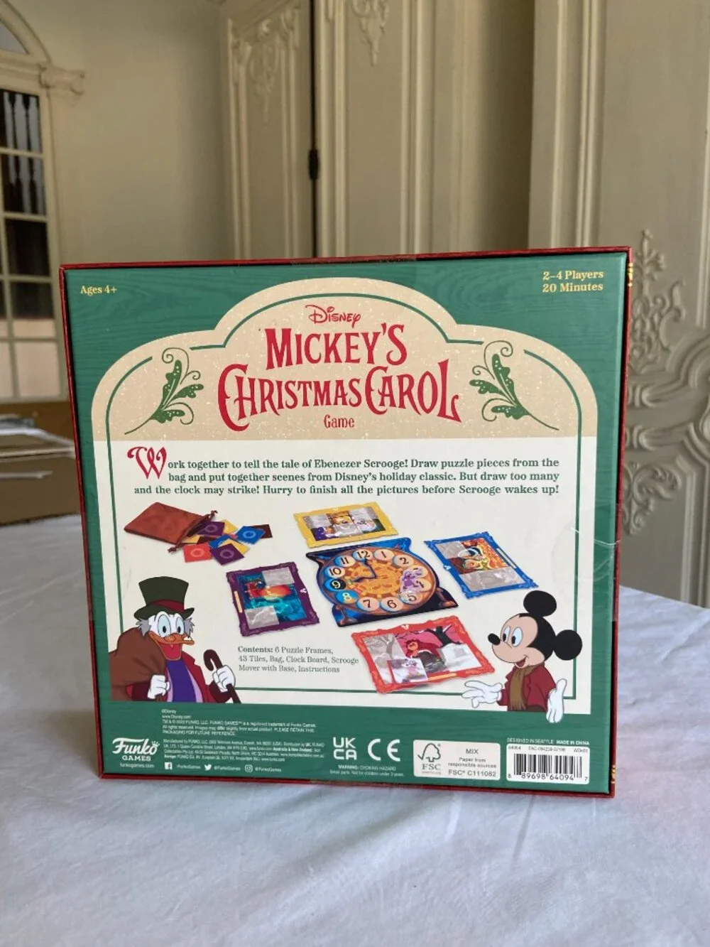 Disney Mickey's Christmas Carol Game